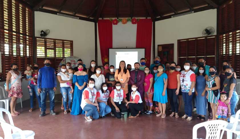 Maio Laranja: Mulheres atendidas pela Associação Nossa Família participam de workshop sobre prevenção e cuidado nos casos de abuso sexual