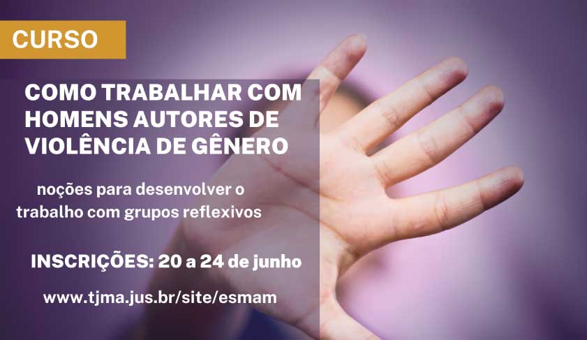Grupos reflexivos de gênero – capacitação de facilitadores