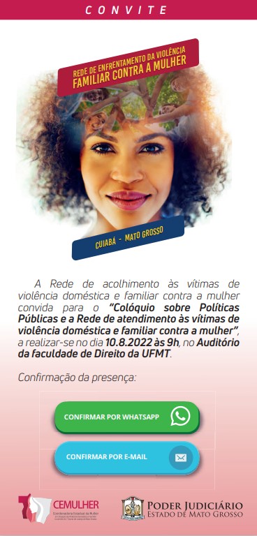 Poder Judiciário realiza evento sobre violência doméstica na Universidade Federal de Mato Grosso