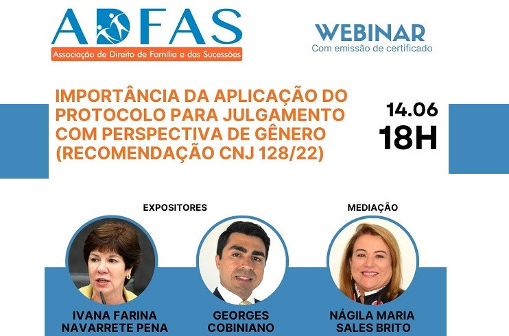 WEBINÁRIO “IMPORTÂNCIA DA APLICAÇÃO DO PROTOCOLO PARA JULGAMENTO COM PERSPECTIVA DE GÊNERO” ACONTECE AMANHÃ (14) COM MEDIAÇÃO DA DESEMBARGADORA NÁGILA BRITO