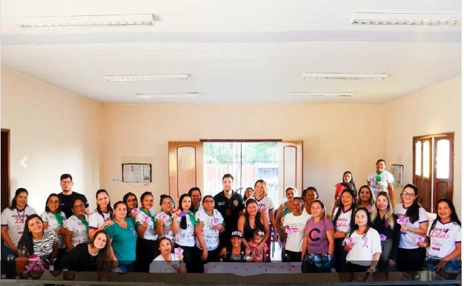 Santarém Novo orienta mulheres sobre violência de gênero