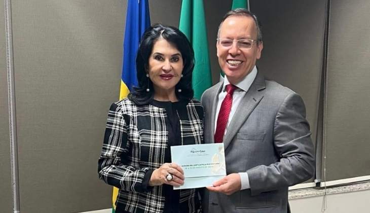 Semana Nacional da Justiça pela Paz em Casa: presidente Carlos França recebe convite para participação na abertura da 21ª edição, que neste ano terá ações multidisciplinares nos bairros