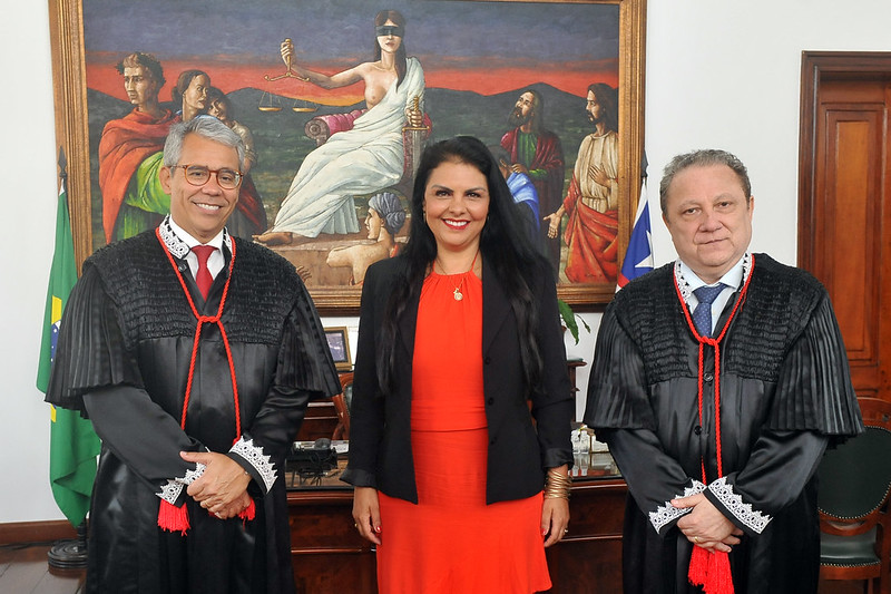TJMA recebe a visita da Ouvidora da Mulher do CNJ, Tânia Reckziegel